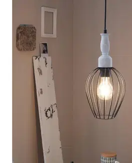 Svietidlá Eglo 49782 - Závesné svietidlo NORHAM 1xE27/60W 49782