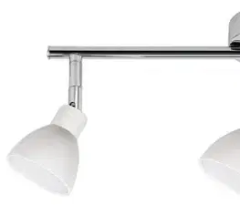 Nástenné svetlá LED nástenná lampa 3x5W COB ROY STRIP BIELA