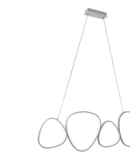 Svietidlá Viokef Lighting LED luster na lanku HELIX LED/50W/230V strieborná 4301700