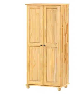 Skrine Skriňa 2-dverová 8860K lak, kovové úchytky