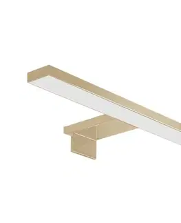 Kúpeľňové zrkadlá  LED Kúpeľňové osvetlenie zrkadla LED/5W/230V 4000K 30 cm IP44 zlatá 008 0001060