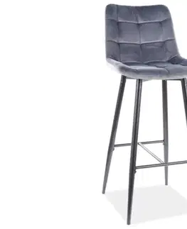 Barové stoličky Barová stolička CHIC H-1 Signal