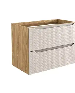 Skrinky do kúpeľne ArtCom Skrinka pod umývadlo LUXOR Beige 82-80-2S | 80 cm