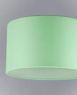 Moderné lampy do obývačky Tienidlo valček 9696 Mäta D40