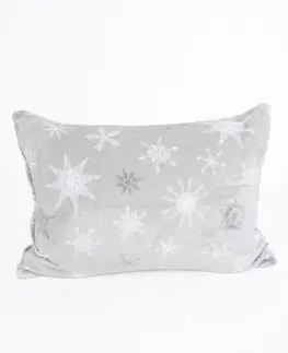 Dekoračné obliečky MKLozkoviny.sk Obliečka na vankúš mikroplyš Exclusive 40 × 60 cm - Frozen sivá-  -