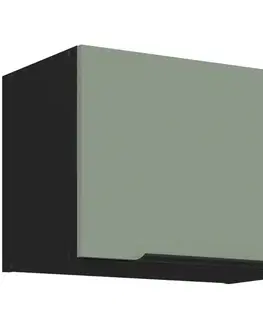Kuchynské skrinky visiace Kuchynská skrinka Aria-Sa/Bl Anti Fingerprint 50gu-36 1f