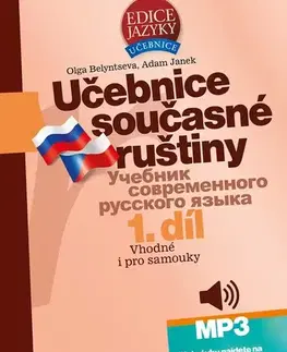 Učebnice pre samoukov Učebnice současné ruštiny, 1. díl + mp3, 2. vydání - Adam Janek,Olga Belyntseva
