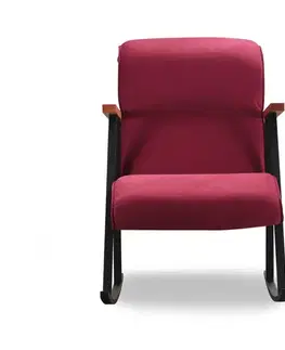 Kreslá Hojdacie kreslo Yoka - Maroon