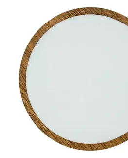 Svietidlá  LED Stropné svietidlo RING LED/24W/230V 4200K pr. 28,5 cm hnedá 008 0001164