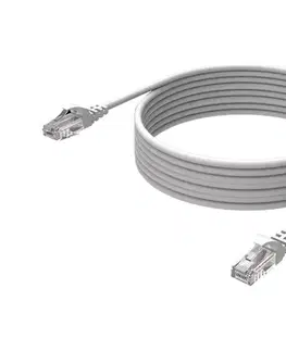 Predlžovacie káble Winner Group - Sieťový ethernetový kábel RJ45 / RJ45 CAT-6 10m biela WINLAN10M1000