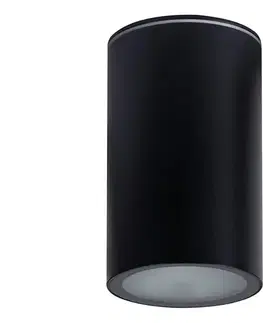 Svietidlá  36645 - Kúpeľňové bodové svietidlo AQILO 1xE27/20W/230V IP65 čierna 36645