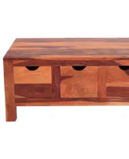 Konferenčné stolíky Konferenčný stolík Amba 90x40x60 z indického masívu palisander