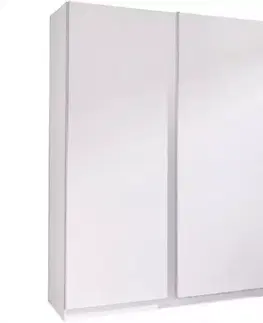 Šatníkové skrine Skriňa Batumi 1 biela 150 cm