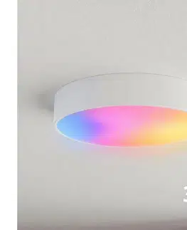 Svietidlá BRILAGI - LED RGBW stmievateľné stropné svietidlo CLARE 3xE27/12W/230V biela BG0571+3xAI0819