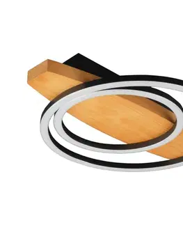 Svietidlá  LED stropné svietidlo MELISA LED/28W/230V 30x40 cm borovica 334244