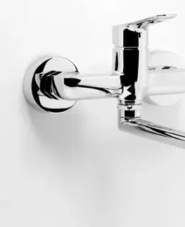 Kuchynské drezy NOVASERVIS NOVASERVIS - Drezová umývadlová batéria 150 mm Metalia 54, chróm 54078,0