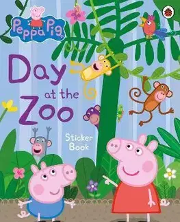 Nalepovačky, vystrihovačky, skladačky Peppa Pig: Day at the Zoo Sticker Book