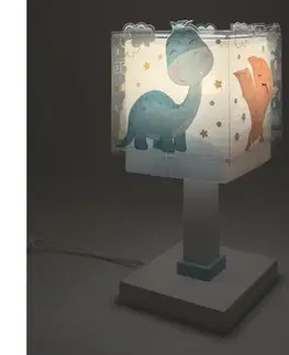 Lampy Dalber 63451 - LED detská lampička BABY DINOS 1xG4/4W/230V pestrofarebná 63451