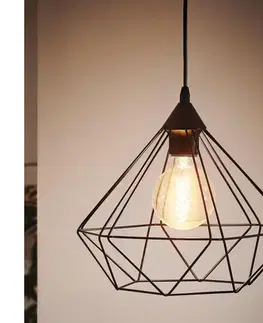 Svietidlá Eglo 94188 - Luster TARBES 1xE27/60W/230V 94188