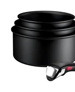 Panvice a hrnce Tefal - Súprava riadu INGENIO Excellence Fusion, 4 ks P0059202