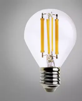 Žiarovky E27 Žiarovka Filament LED G45 6W/600LM teplý