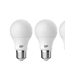 LED osvetlenie SADA 3x LED Žiarovka A60 E27/8,6W/230V 2700K - GP