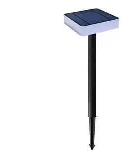 LED osvetlenie  NEO 07911L - LED RGB Stmievateľné solárne svietidlo 1W/5V hranatý IP54 Tuya 07911L