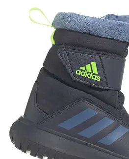 Obuv jesenná a zimná Adidas Winterplay K Veľkosť: 31 EUR