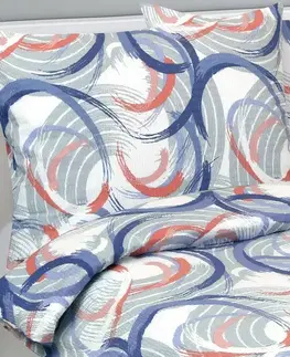 Obliečky Bellatex Krepové obliečky Bublina, 140 x 220 cm, 70 x 90 cm, 140 x 220 cm, 70 x 90 cm