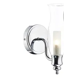 Svietidlá Där Lighting Där Lighting VES0750 - Kúpeľňové nástenné svietidlo VESTRY 1xG9/25W/230V IP44 chróm VES0750