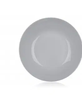 Taniere Luminarc Tanier hlboký DIWALI 20 cm, 6 ks, sivá