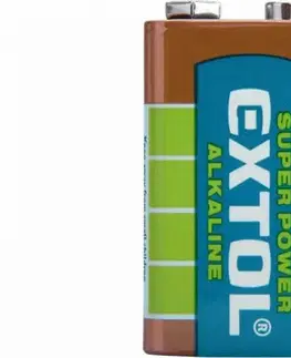 Batérie primárne EXTOL ENERGY Batéria 6LR61 alkalická 9V
