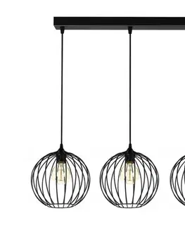 Svietidlá  Luster na lanku MATT 3xE27/60W/230V 0409