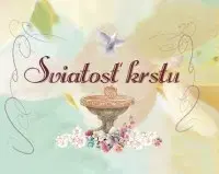 Denník dieťatka Sviatosť krstu