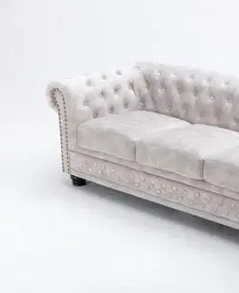 Pohovky a gauče Chesterfield pohovka 3-miestna MIDAS Dekorhome