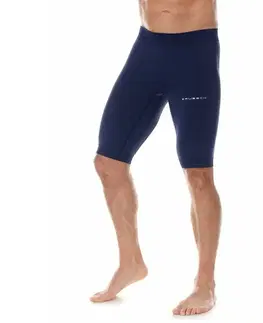 Pánske kraťasy a šortky Pánske šortky Brubeck Running Force Dark Blue - M