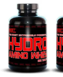 Komplexné aminokyseliny 1+1 Zadarmo: Hydro Amino Whey od Best Nutrition 500 tbl. + 500 tbl.