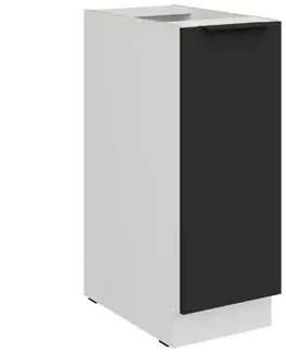 Kuchynské skrinky stojace Kuchynská skrinka Aria-Bl/Wh Anti Fingerprint 30d Cargo Bb