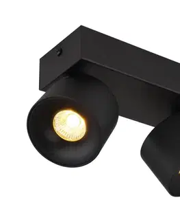 Svietidlá Globo 56961-2B - LED Bodové svietidlo RAE 2xLED/6W/230V čierna 56961-2B