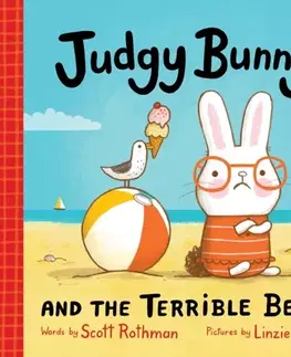 Leporelá, krabičky, puzzle knihy Judgy Bunny and the Terrible Beach - Scott Rothman