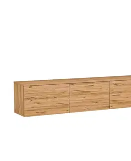 TV stolíky TV stolík Neon Illuminated - Atlantic Pine