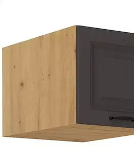 Kuchynské skrinky visiace Kuchynská skrinka Stilo grafit matná/artisan 40 Nagu-36 1F
