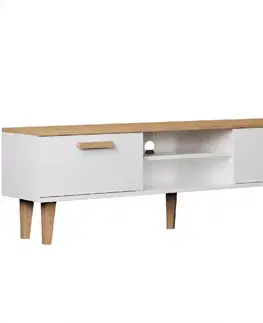 Všetky produkty TV Stolík 160 Denver Biela/Hikora