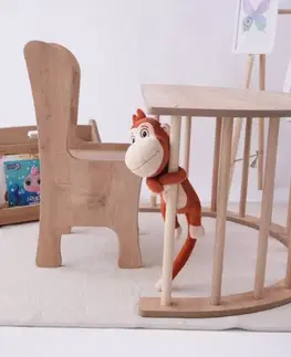 Doplnky do detskej izby Wooden Pikler Climber Sincap - Brown
