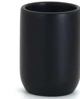 Kúpeľňové doplnky Pohár na zubné kefky PL-5243 black