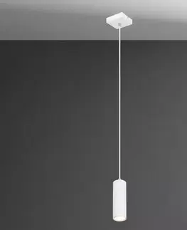 Moderné lampy do obývačky Luster 57911HW biely LW1