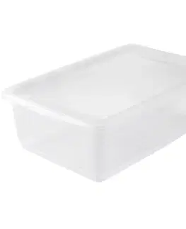 Prútené koše Plastový box Clearbox
