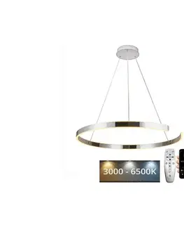 Svietidlá  LED Stmievateľný luster na lanku LED/100W/230V 3000-6500K + diaľkové ovládanie J4327/CH