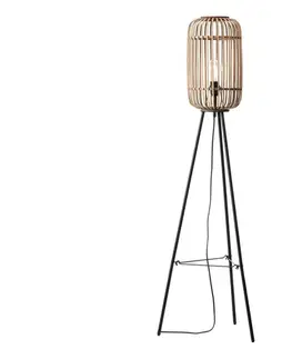 Lampy Brilliant - Stojacia lampa WOODROW 1xE27/60W/230V bambus 93776/20