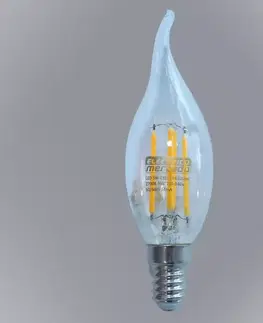 Dekoračné žiarovky ŽIAROVKA FL C35L 5W / 600LM E14 230V 2700K ČIST.